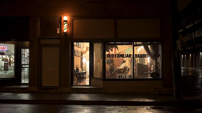 Blackened Whiskey Barbershop
