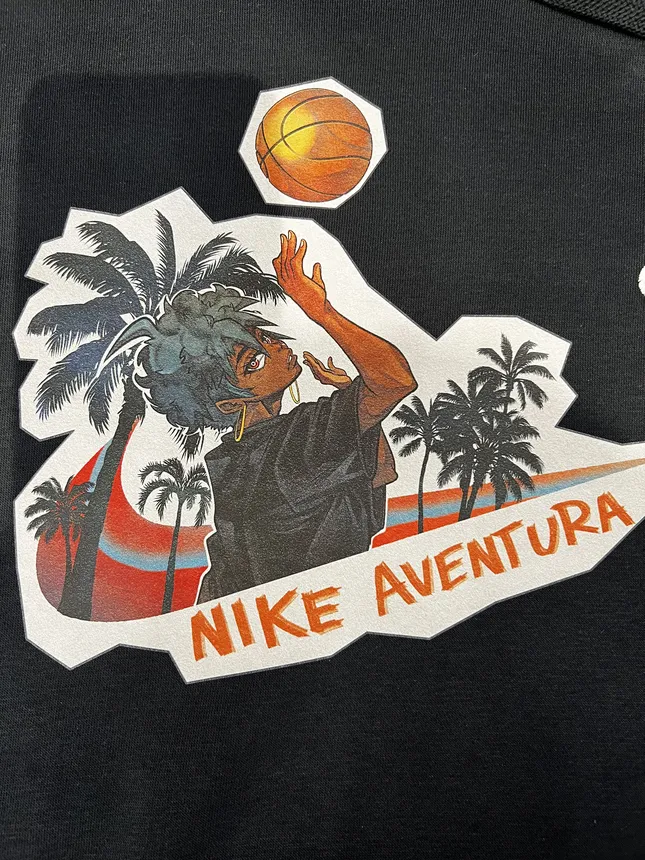Custom illustrations for Nike Aventura’s Grand opening