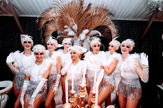 Flappers in White