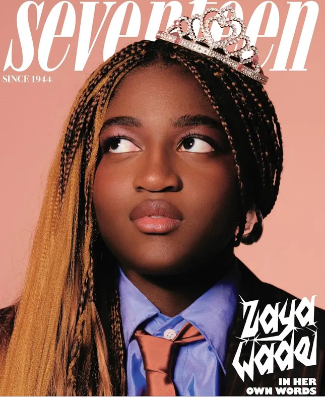 Fashion Styling Assistant for Seventeen Magazine Cover Shoot with Zaya Wade