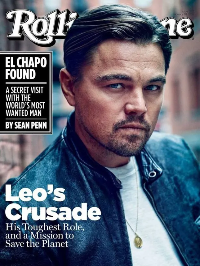 Leonardo DiCaprio for Rolling Stone by Mark Seliger