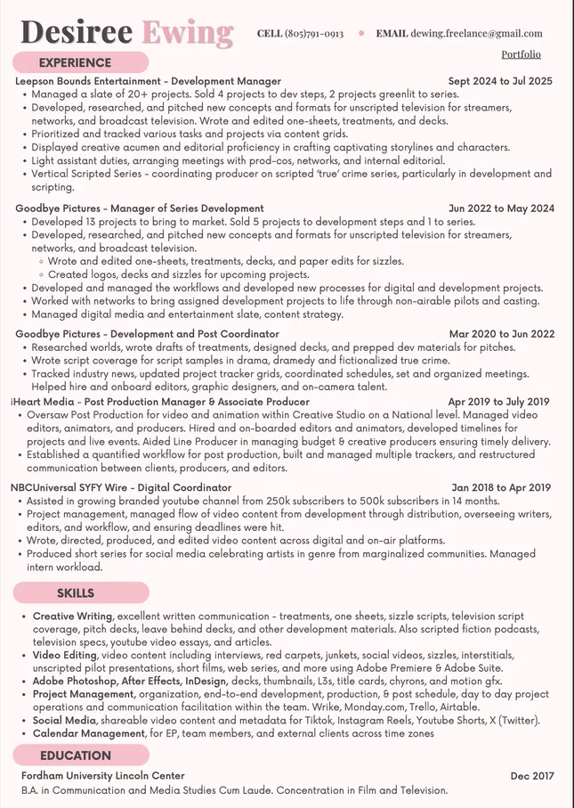 Resume