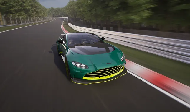 Aston Martin Vantage: Class A Precision Meets Virtual Performance