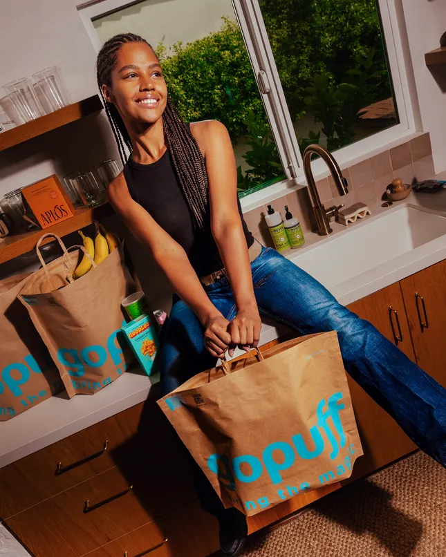 Gopuff website campaign