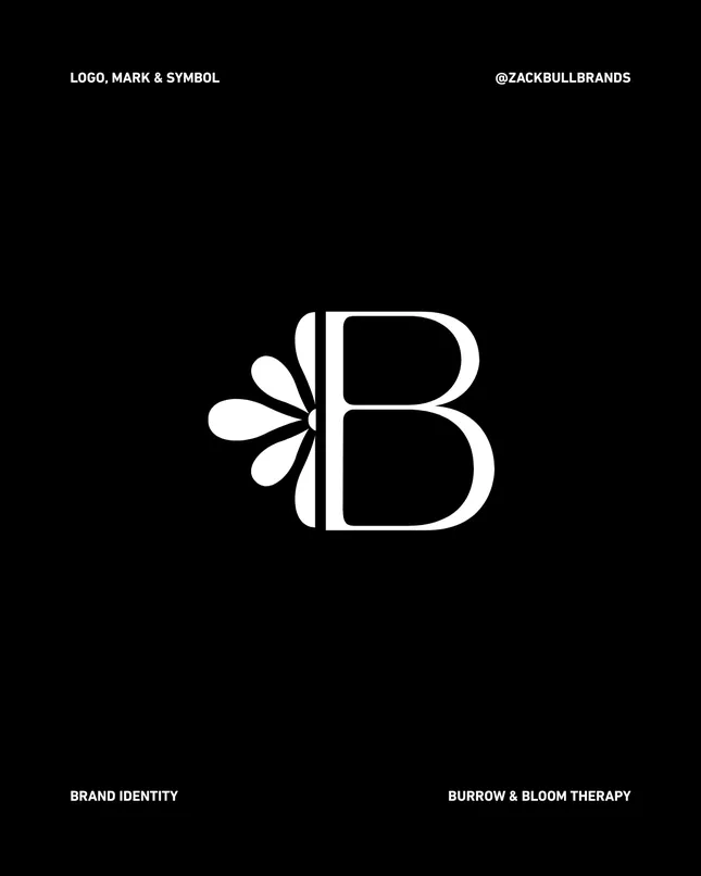Brand Design: Burrow & Bloom Therapy