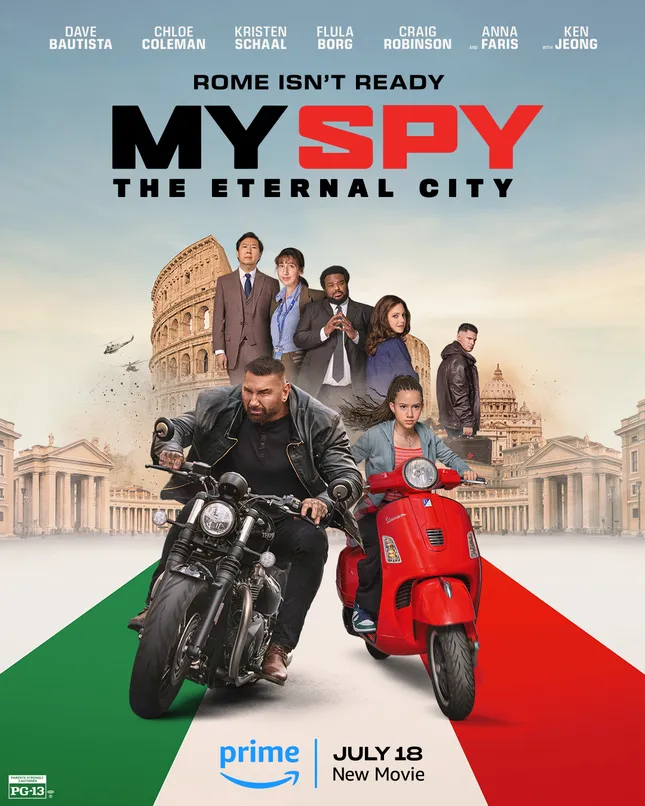MY SPY: THE ETERNAL CITY (Prime Video)