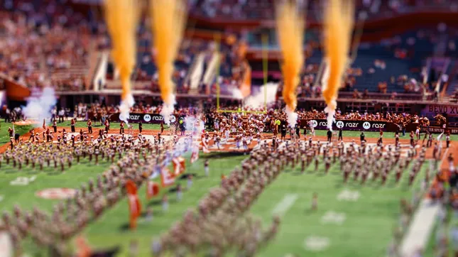 Texas Football Tilt Shift Recap