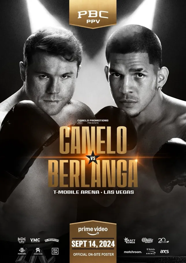 CANELO VS BERLANGA - Premier Boxing Champions (PPV on Prime Video)