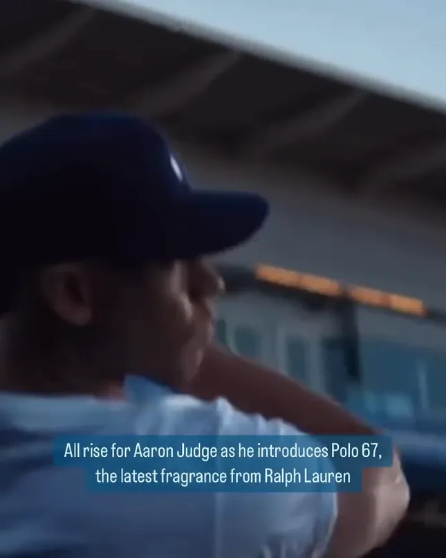 Aaron Judge Launching Polo 67 Cologne for Ralph Lauren