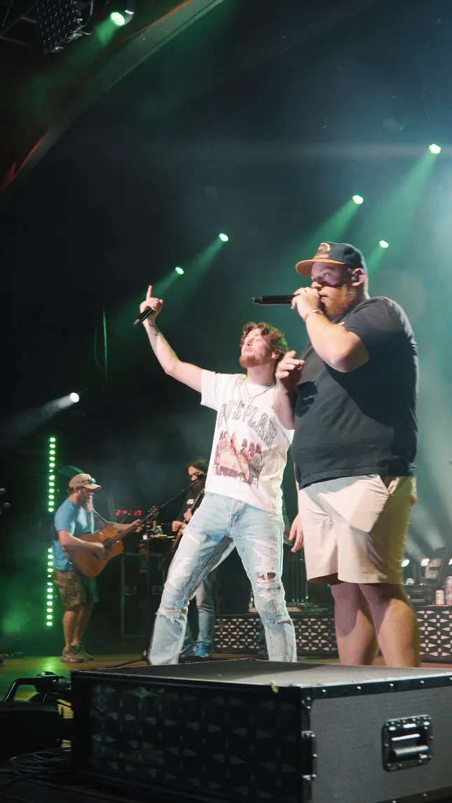 LUKE COMBS & BAILEY ZIMMERMAN “BACKUP PLAN” ROLLOUT