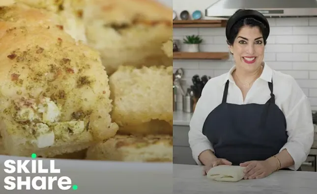 Umber Ahmad - How to Make Za’atar Spiced Focaccia Bread