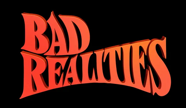 Bad Realities Book Title Design