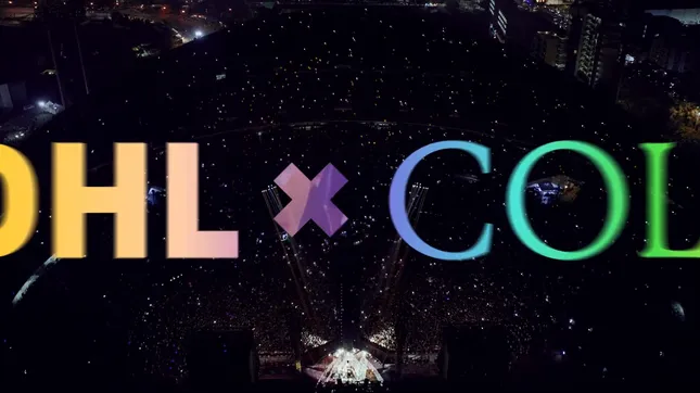 DHL x Coldplay