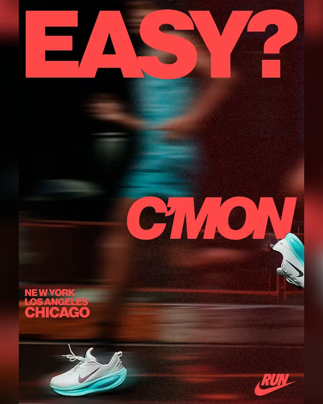 Nike Vomero Poster Design