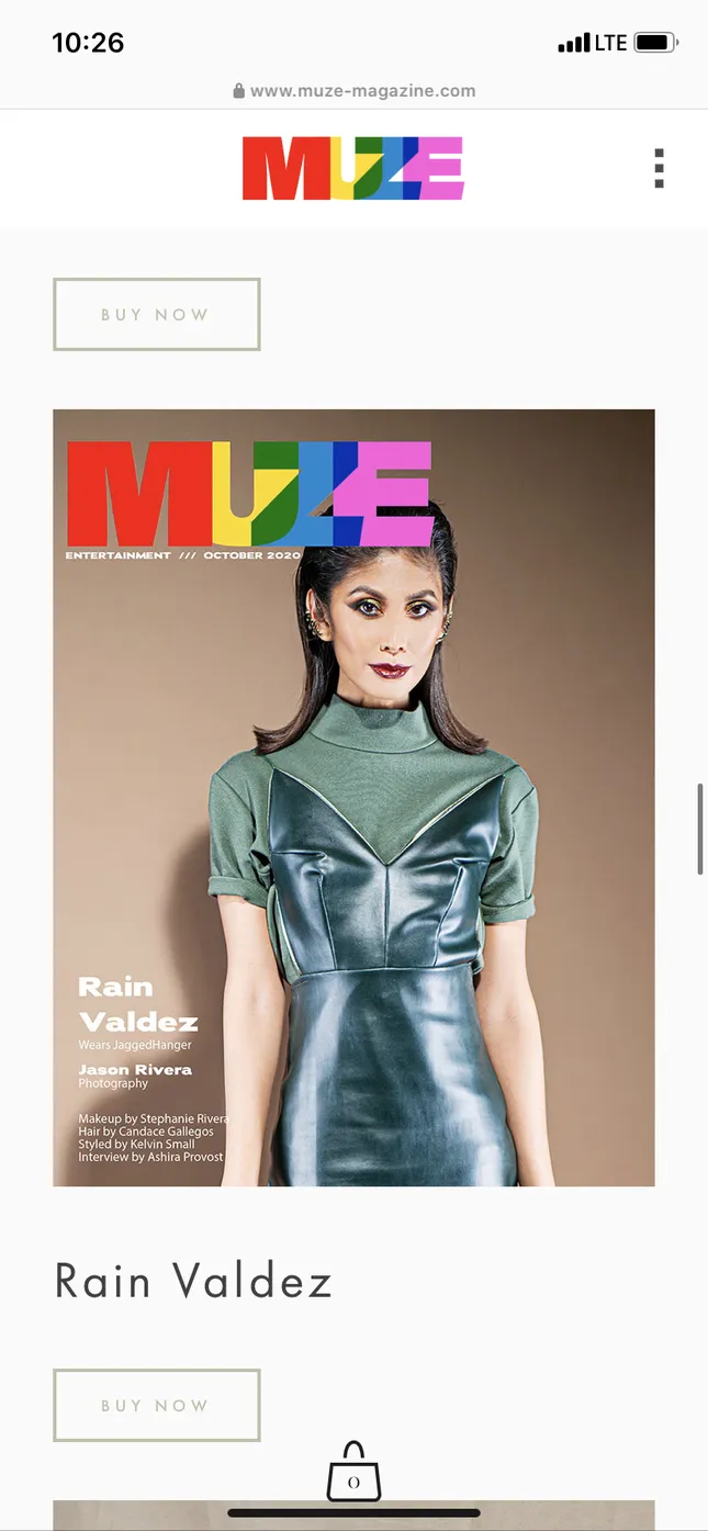 Muze Magazine Cover