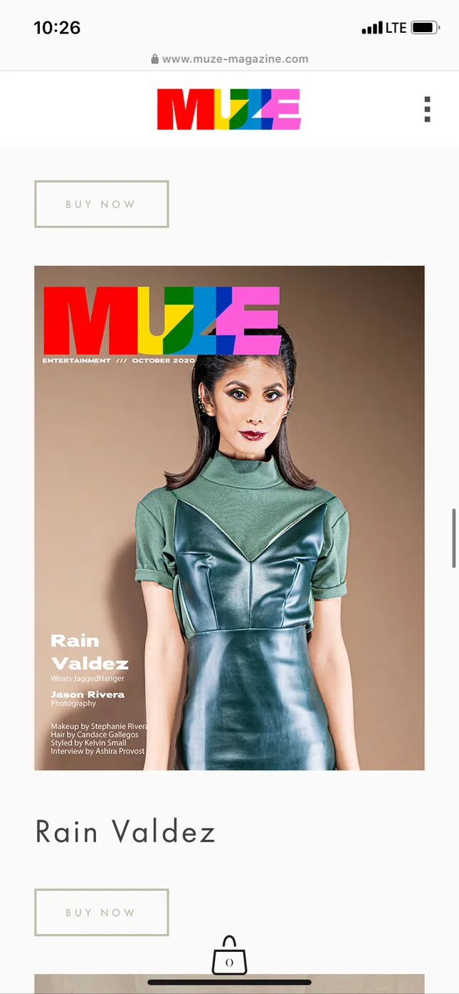 Muze Magazine Cover