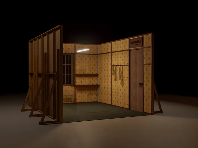 Motel Set Build