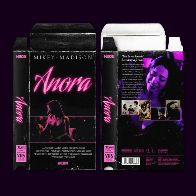 VHS box designs