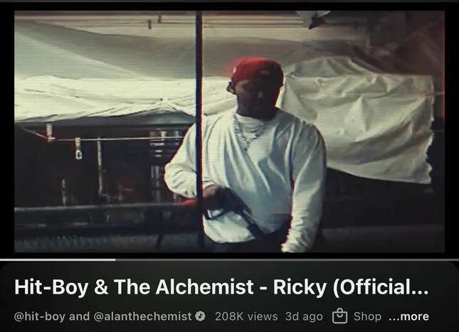 Rickey Music Video by Hitboy + Alchemist