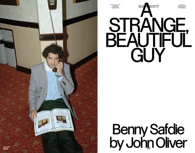 Benny Safdie for Interview