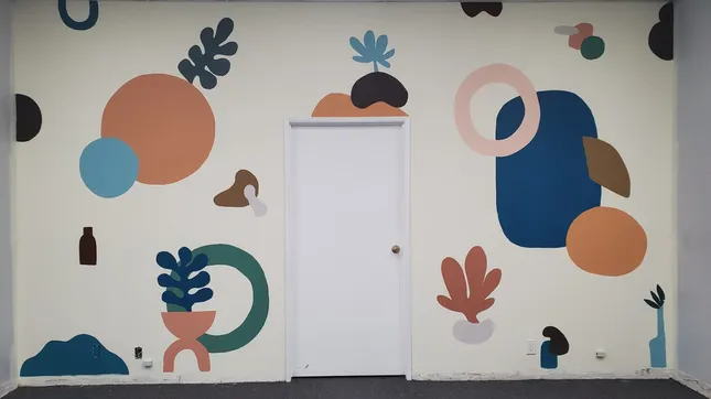 Office mural painting