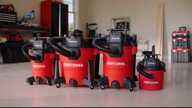 Craftsman Wet-Dry Vacuum Product Line