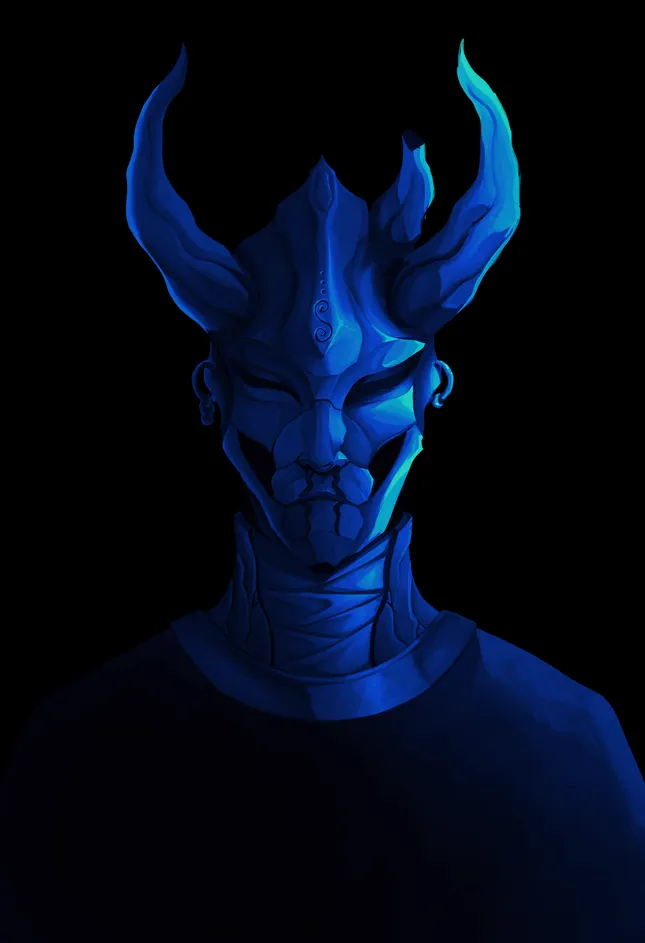 Blue demon