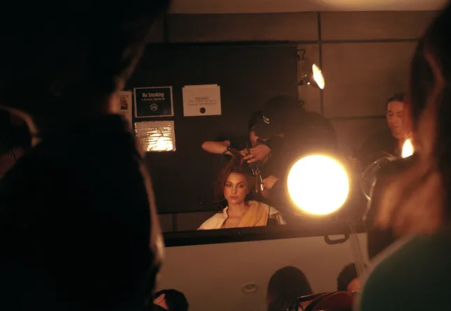 New York Fashion Week BTS