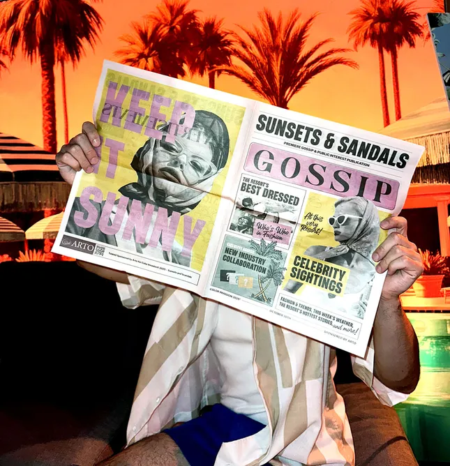 Color Invasion 2025 Gossip Tabloid