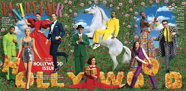 Vanity Fair Magazine Cover, Spread and Interview