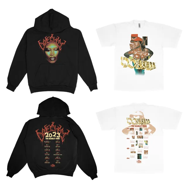 Doechii - The Scarlet Tour 2023 Official Merch