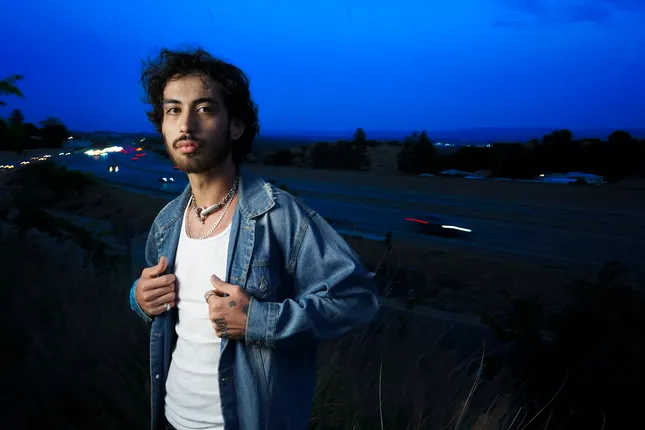 Tony by the freeway