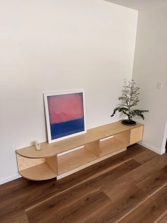 Curved Wall Bench