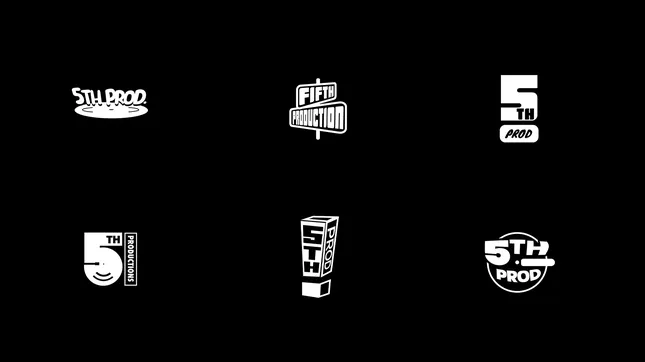 logo exploration, record label