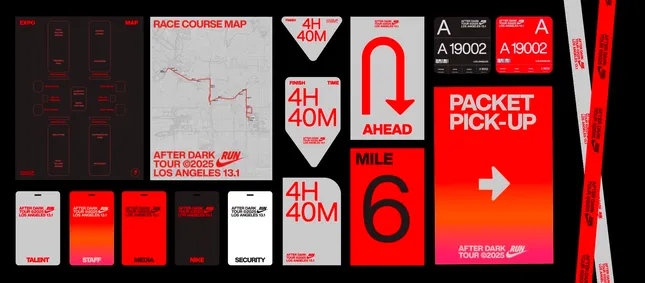 Nike After Dark Tour, Visual Identity (2025)