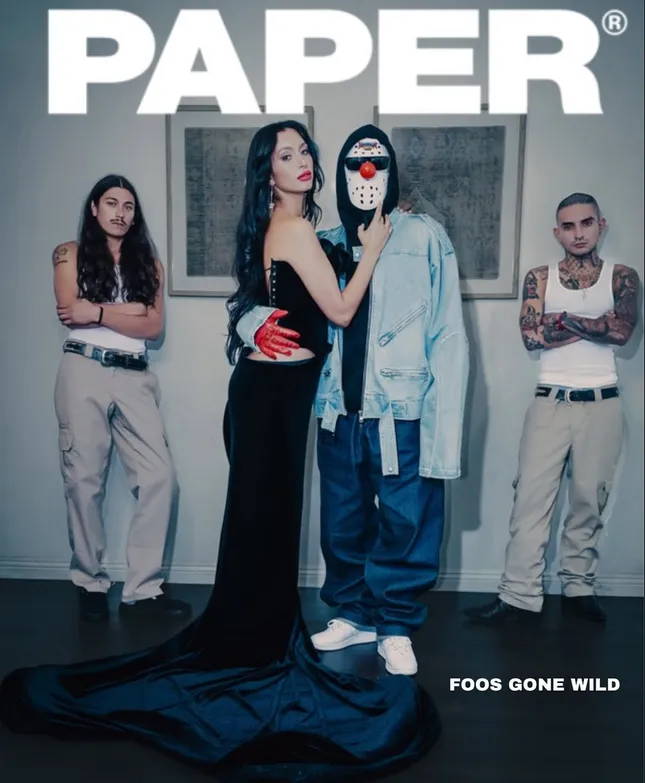 PAPER MAGAZINE x FOOSGONEWILD MERCH DESIGN