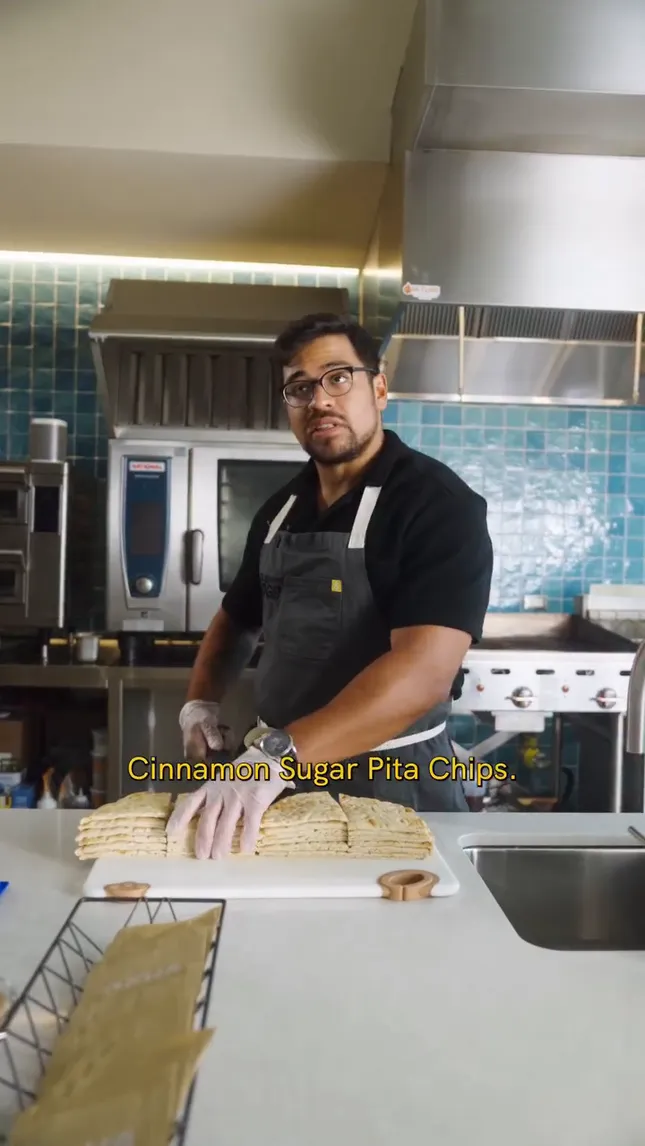 CAVA - Test Kitchen - Cinnamon Pita