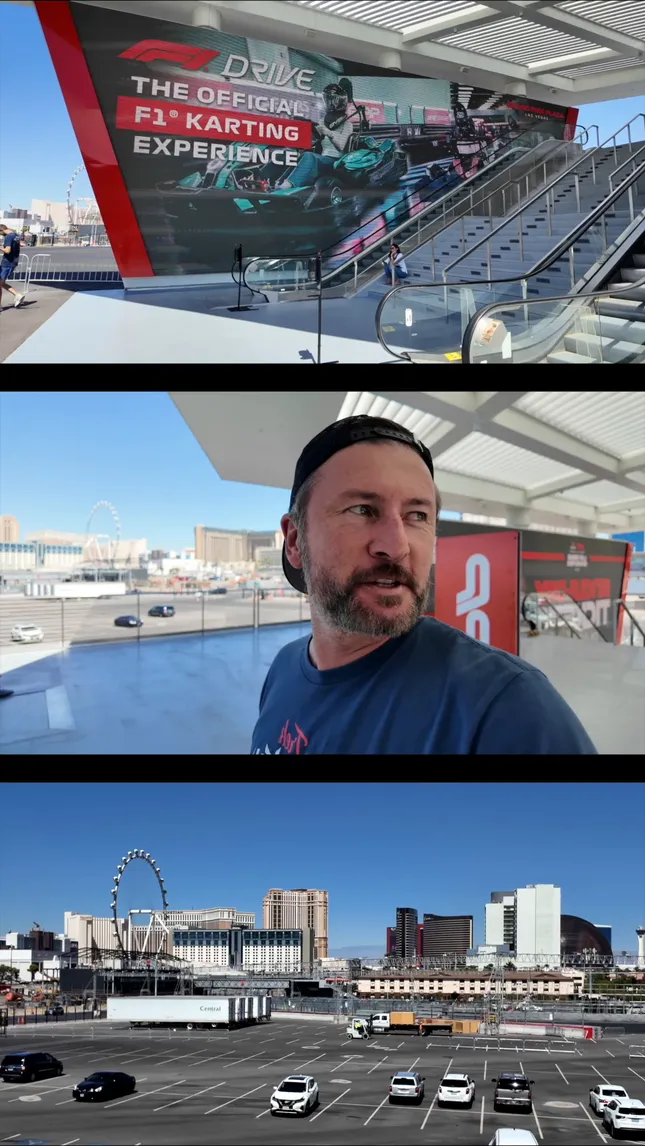 Social Media content: Vlog sample “F1 - Las Vegas”