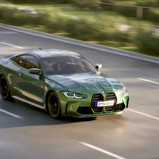 BMW M4 3D Commercial