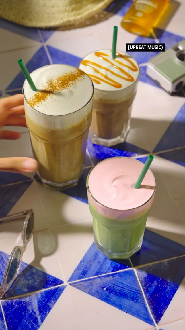 Starbucks Summer Drinks Campaign 2025