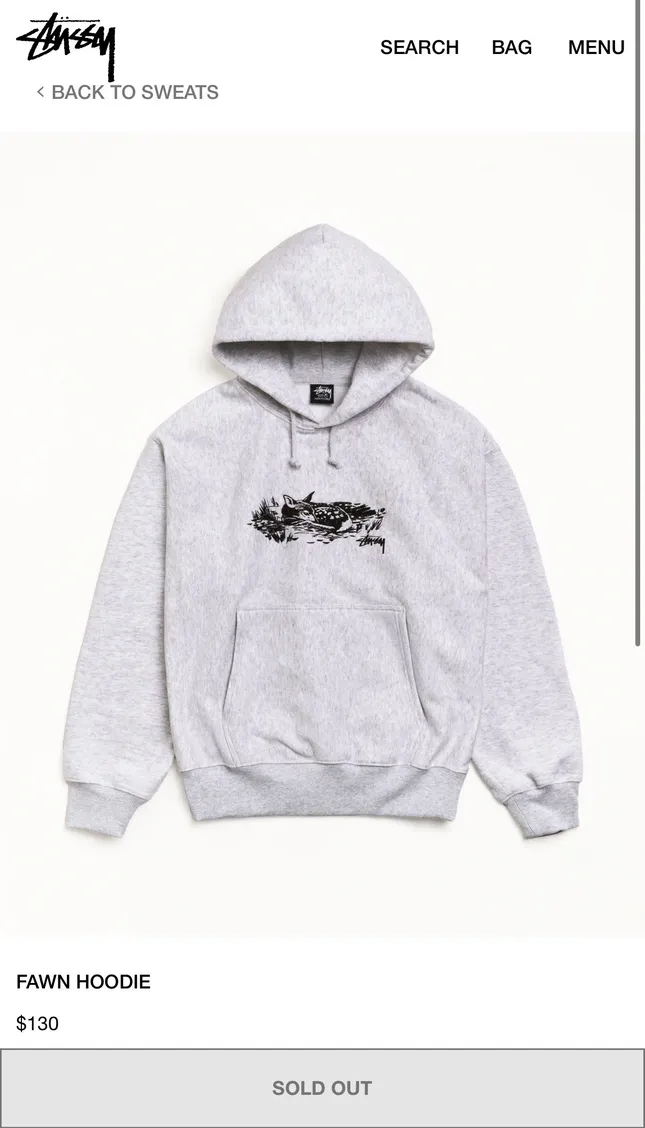 Stussy ‘Fawn,’ Graphic