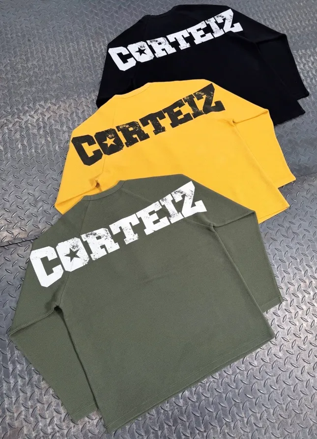 Corteiz ‘Star Raglan Waffle Thermal,’