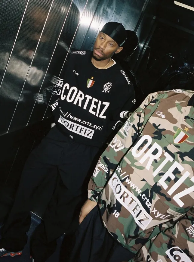 Corteiz ‘Sponsors Training Pullover,’ Logo designs