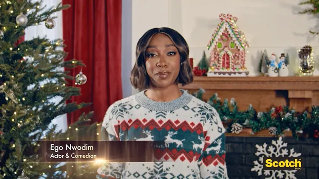 “Resting Gift Face” Holiday Campaign: 3M Scotch Tape
