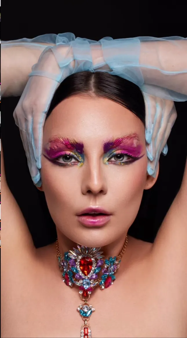 Makeup artist for creative test shoots