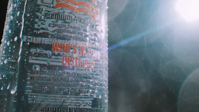 Product commercial for District Water LLC
