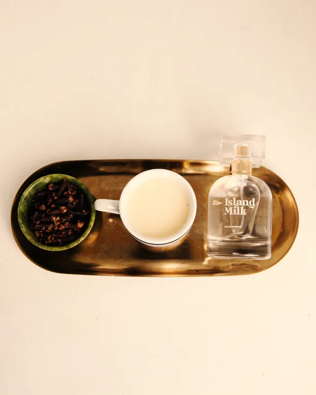 OUI the People Island Milk fragrance Campaign.