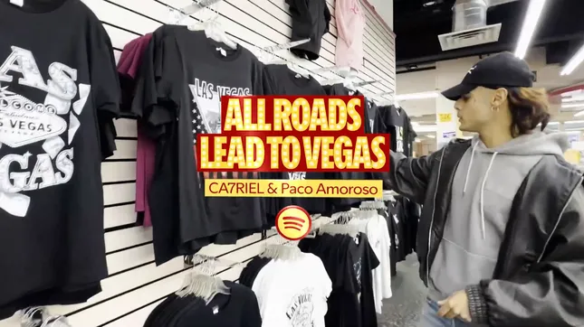 Spotify “All Roads Lead to Las Vegas” with Ca7riel & Paco Amoroso
