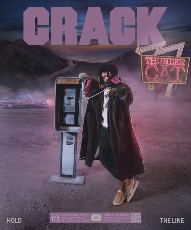 Thundercat x Puma for Issue 176 of Crack Magazine