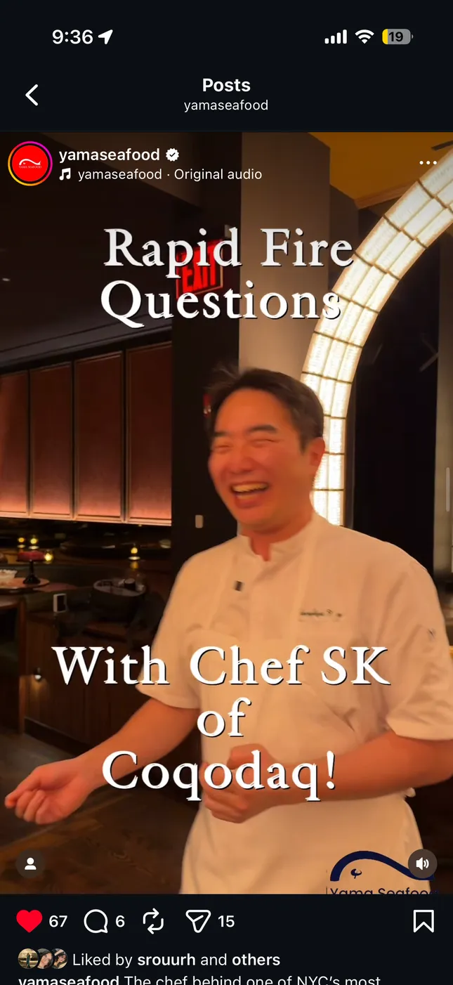 Rapid Fire Reels with Chef SK of Cocodaq